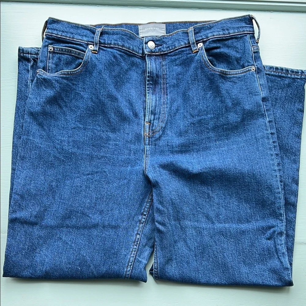 Everlane Way-High Long 33L (Vintage Indigo) - Picture 3 of 5